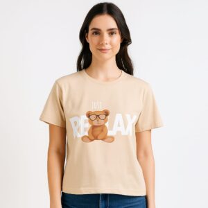 Organic Cotton Round Neck UV-Protected Regular Tshirt